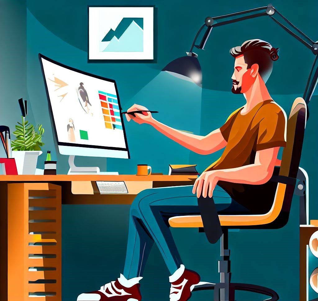 Web Development Illustration