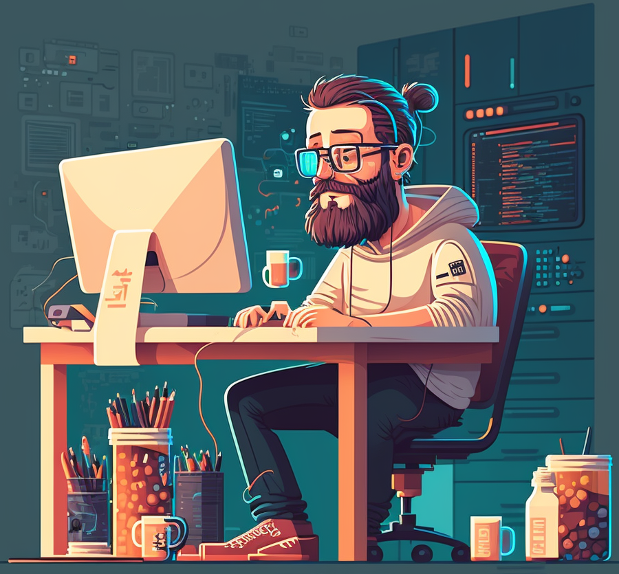 Web Development Illustration