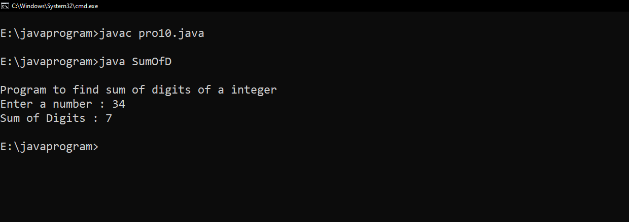 output
