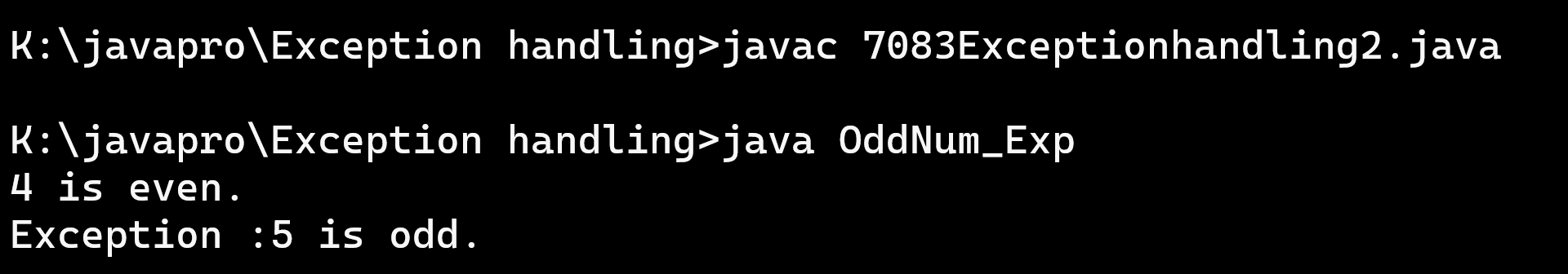 output