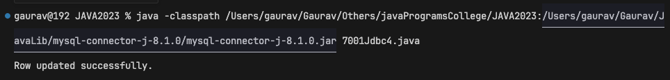 output