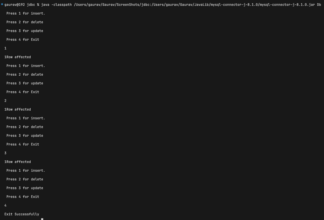 output