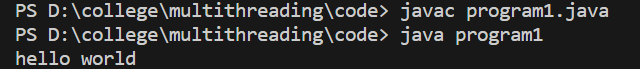 output