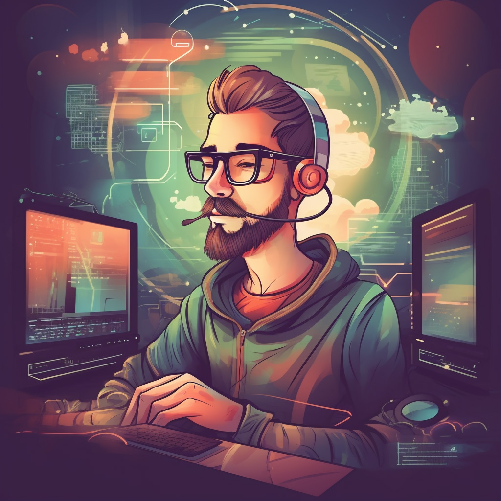 Web Development Illustration